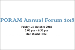 PORAM Annual Forum 2018