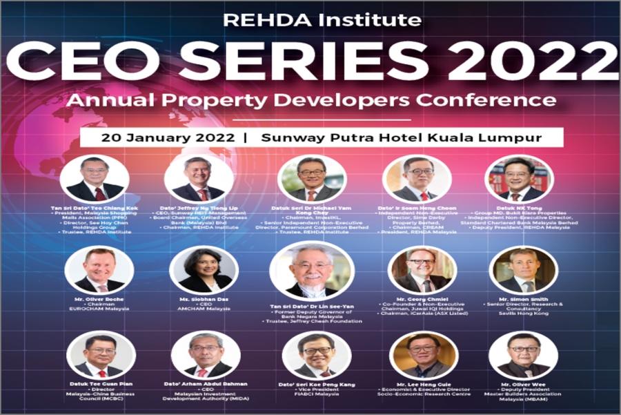REHDA Institute CEO Series 2022: Annual Property Developers Conference