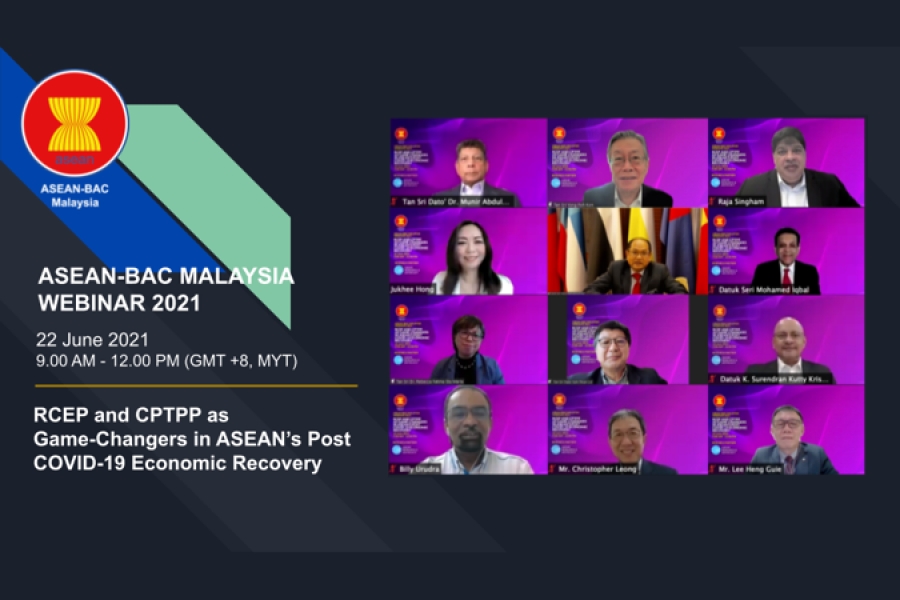 ASEAN-BAC Malaysia Webinar 2021 [RCEP Panel Discussion]  SERC