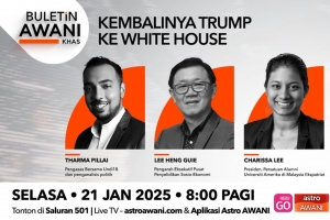 Buletin Awani Khas: Kembalinya Trump Ke White House